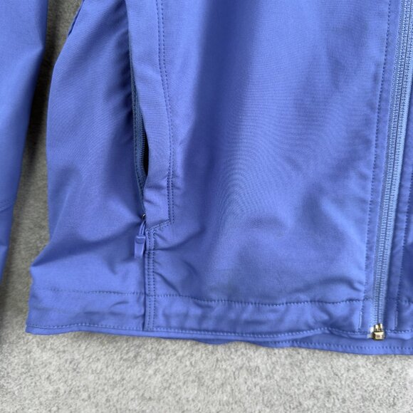 Marmot Women’s L Softshell Blue Full‑Zip Jacket Fleece Lined Hiking Layer (FLAW) - Picture 7 of 15
